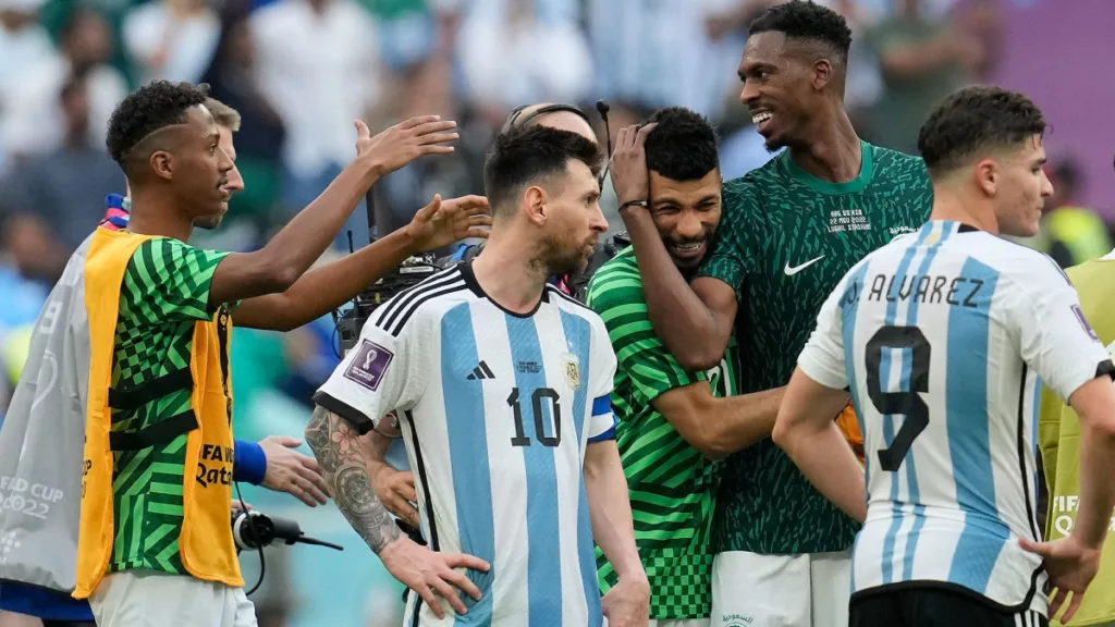 Saudi Arabia vs Argentina 2-0