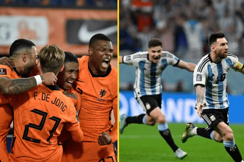 argentine vs pays-bas coupe du monde 2022