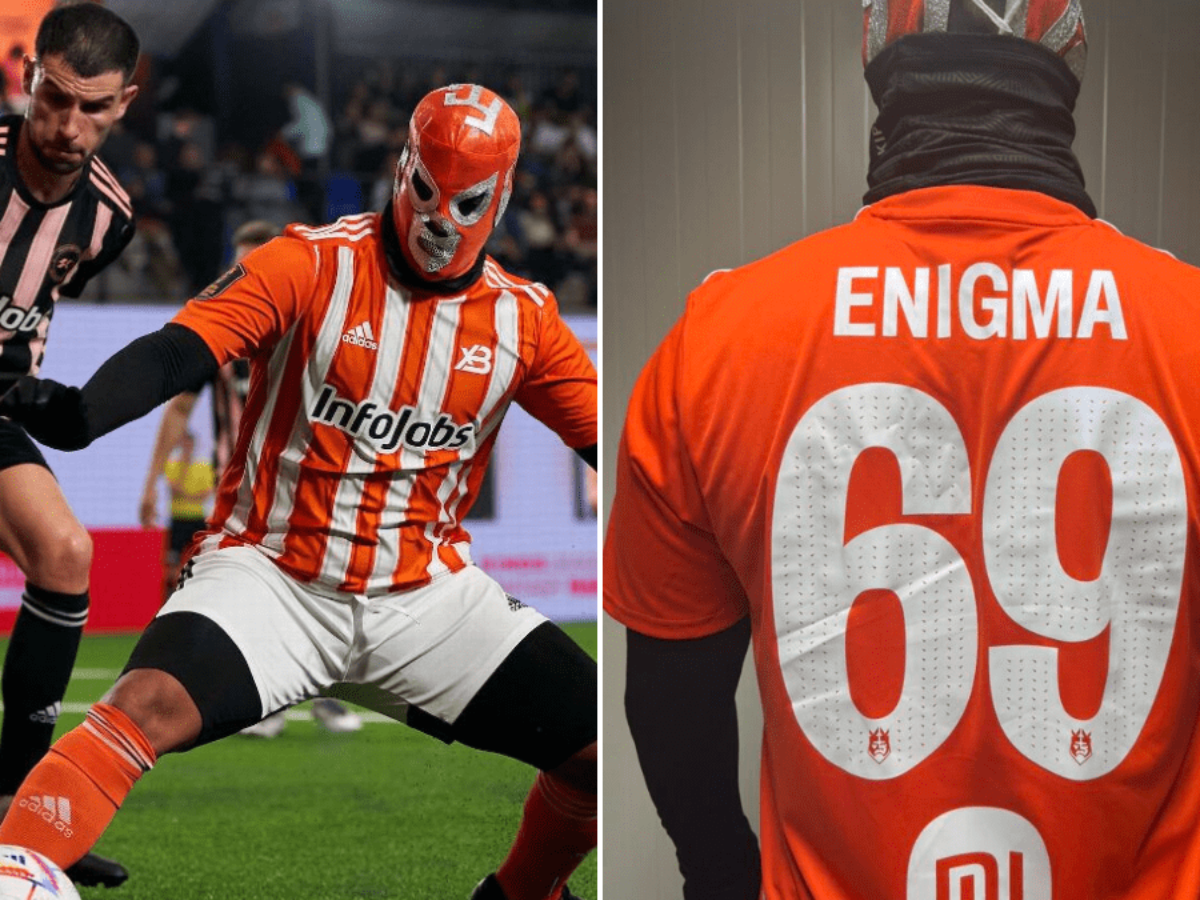 Who is 'Enigma 69', the masked player in Gerard Piqué's seven-a-side Kings  League? - AS USA