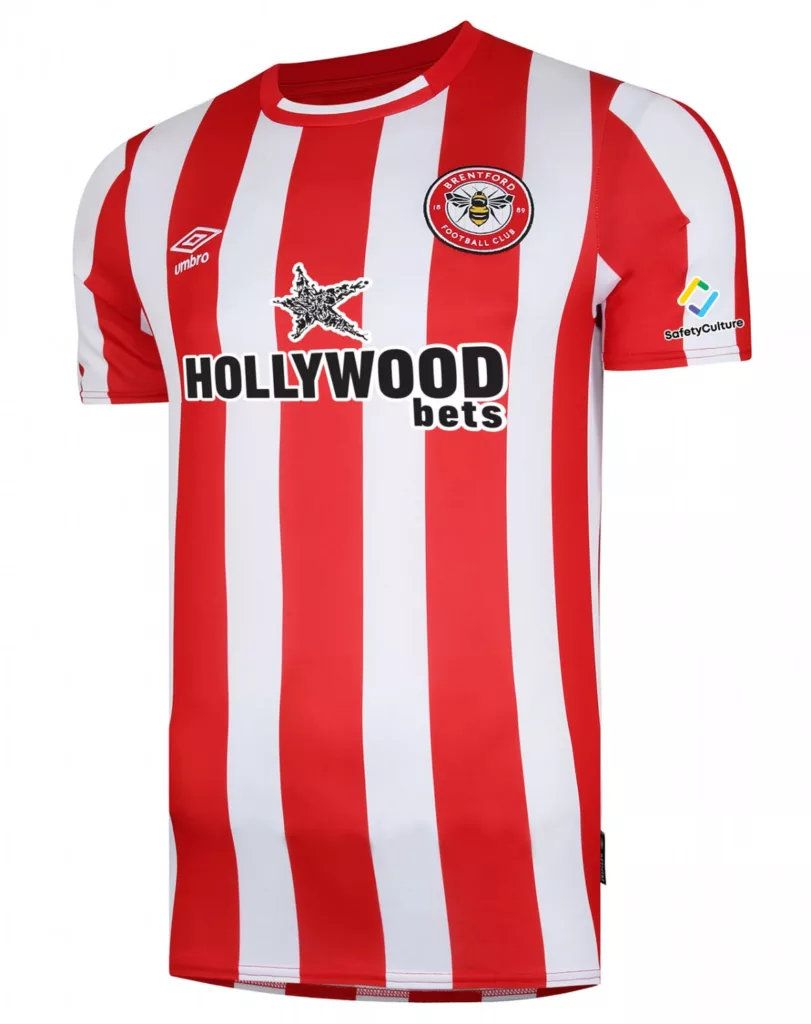 brentford FC 2022/2023 home kit