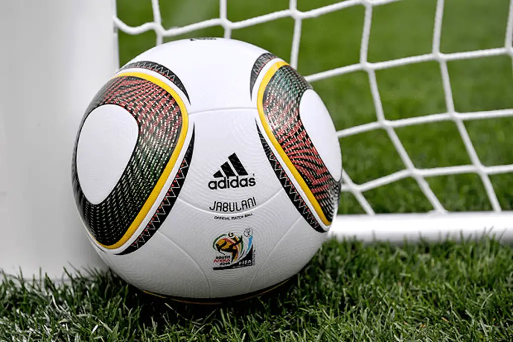Adidas Jabulani ball used in 2010 World Cup