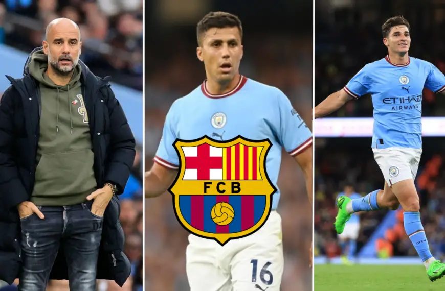 Barcelona want Pep Guardiola, Julian Alvarez and Rodri if City are sanctioned