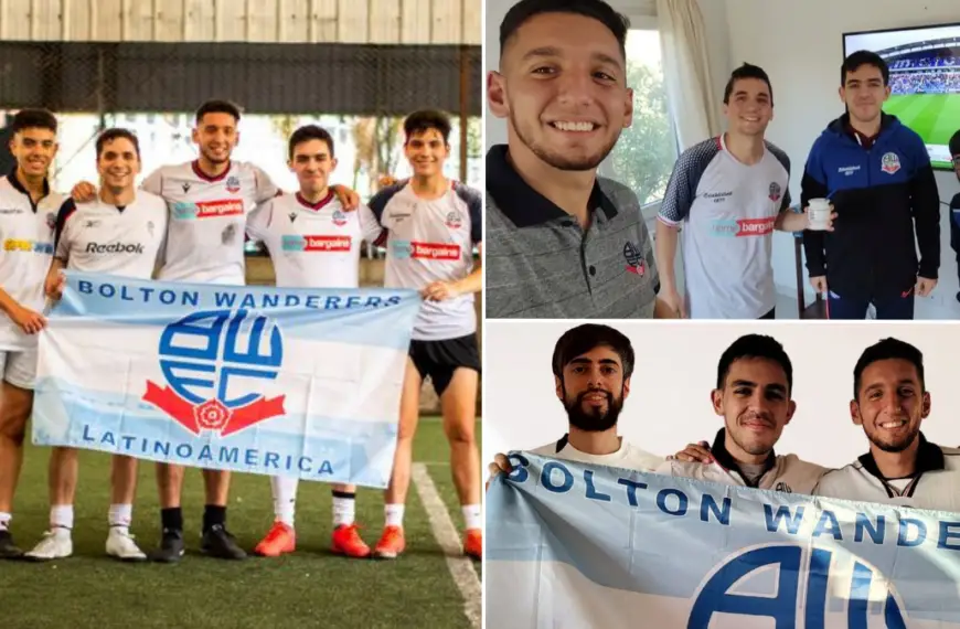 Bolton Wanderers fans travel 7,000 miles to watch their team at Wembley