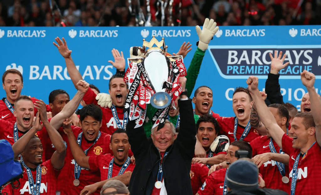 Premier League trophy