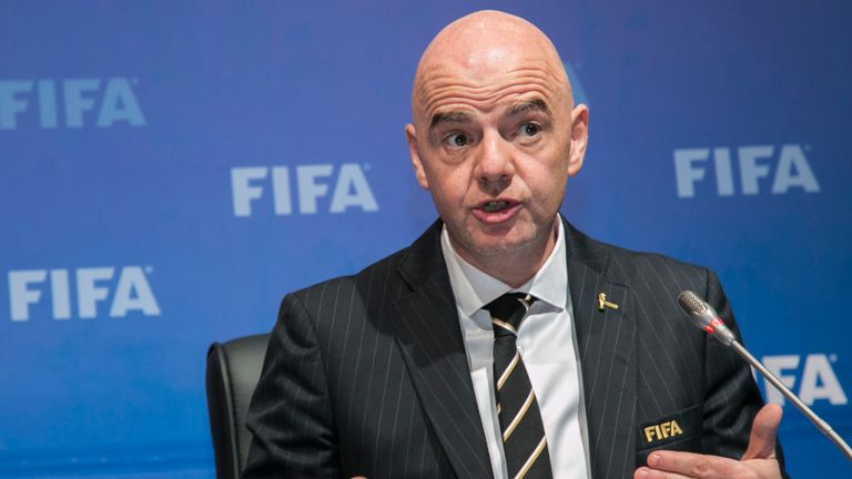 FIFA President Gianni Infantino says ‘way more’ football is needed after re-election