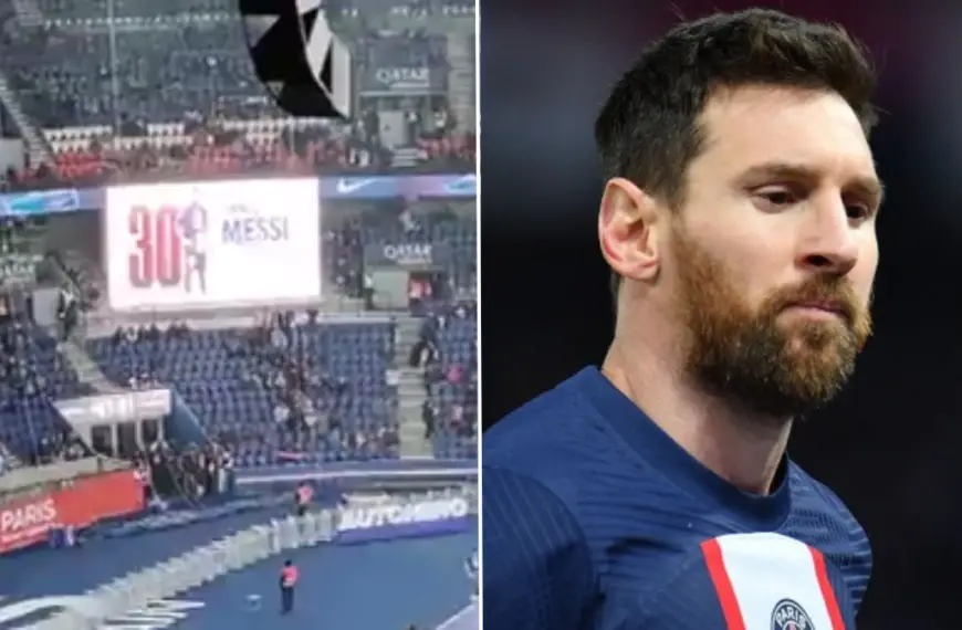 Lionel Messi set to WALK OUT on PSG as fans BOO his name