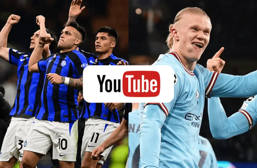 How to watch 2023 Champions League Final for FREE on YouTube!