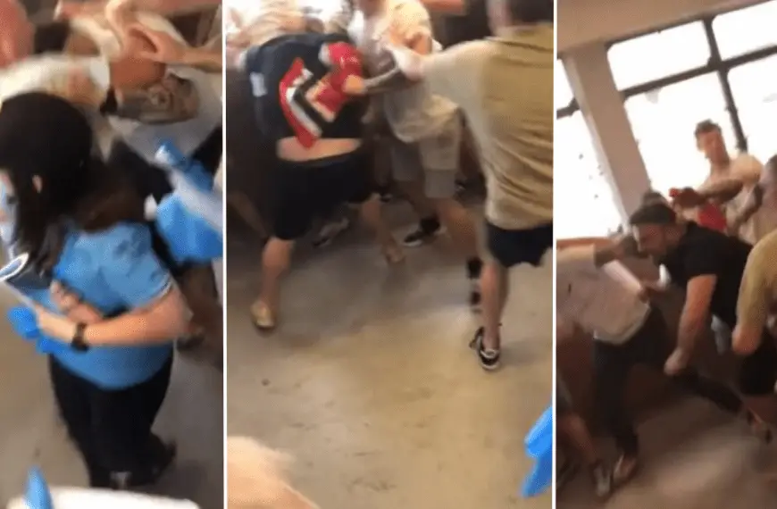 Man City v Man Utd: Fans clash with each other after FA Cup Final