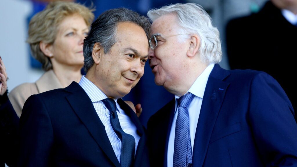 Farhad Moshiri Bill Kenwright Everton board 