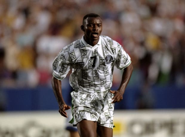 Nigeria 1994 away shirt 