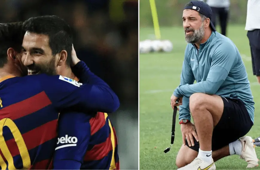Former Barcelona winger looks almost UNRECOGNISABLE at only 36