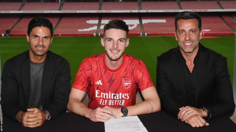 declan rice arsenal