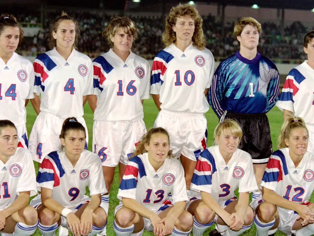 USA women at the 1991 FIFA Women's World Cup