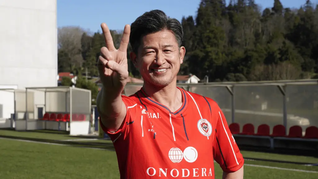 Kazuyoshi Miura world's oldest football player