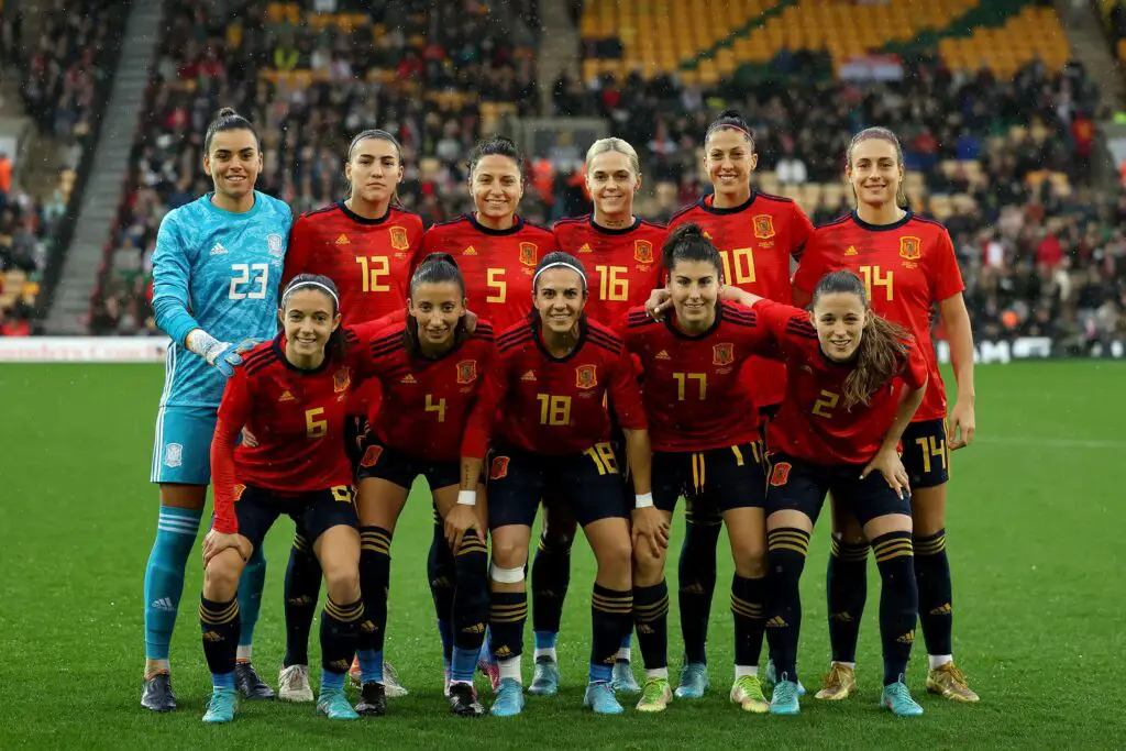 Spain women's side 2023 fifa women's world cup