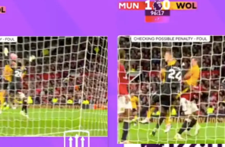 ‘STONEWALL’ is TRENDING on Twitter after Andre Onana clatters Wolves player