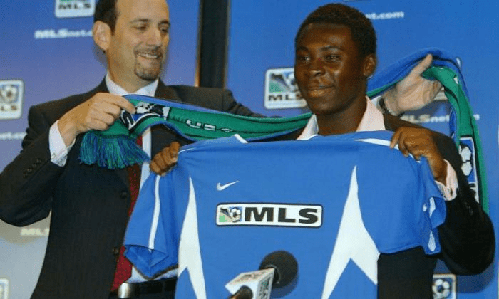 Freddy Adu signs for D.C United record breaker