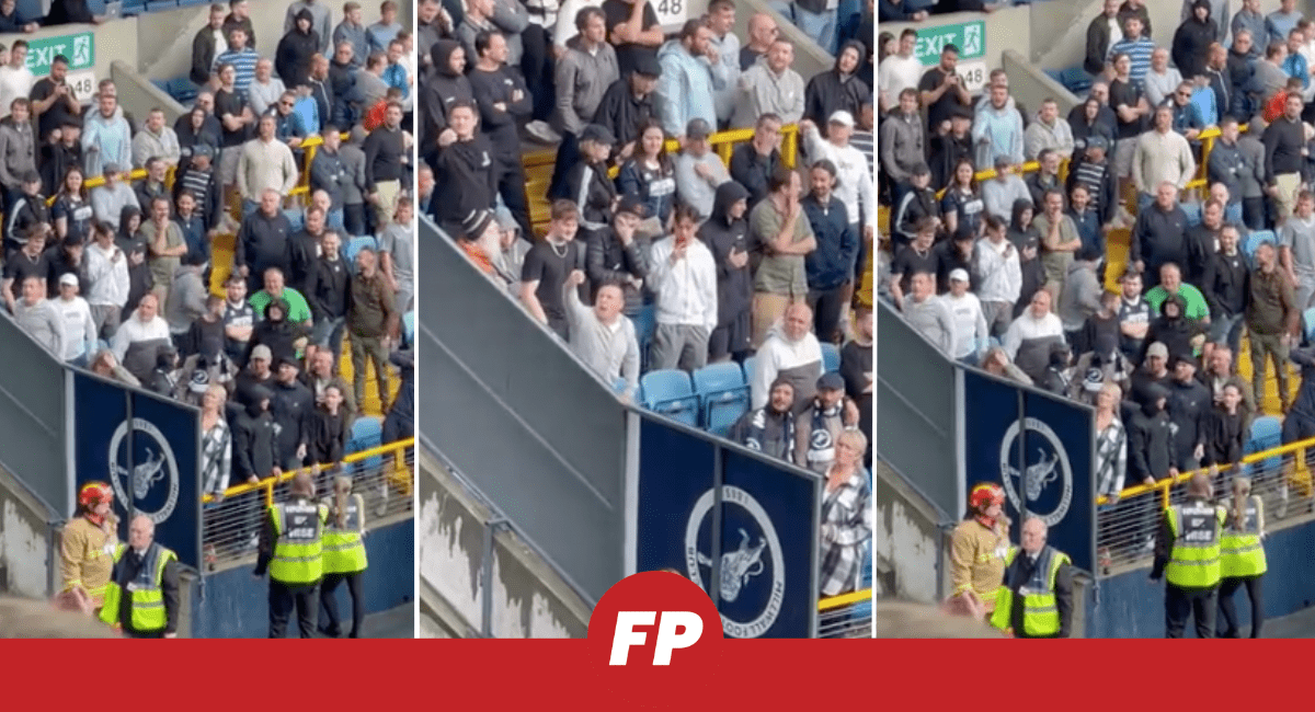 Leeds United Fans Hilariously Wind Up Millwall Fans During Match