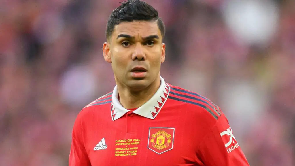 Casemiro is one of the 3 players Erik ten Hag will look to offload from Man United in the January transfer window.