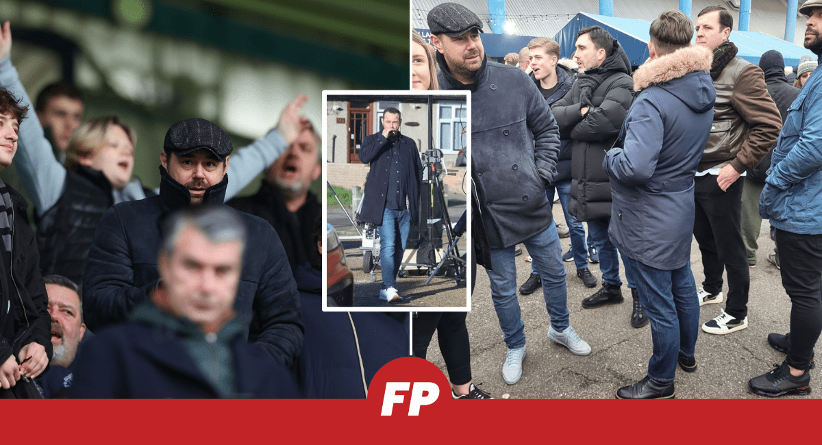 Danny Dyer 'greeted' by Millwall fans as celeb spotted filming for The ...