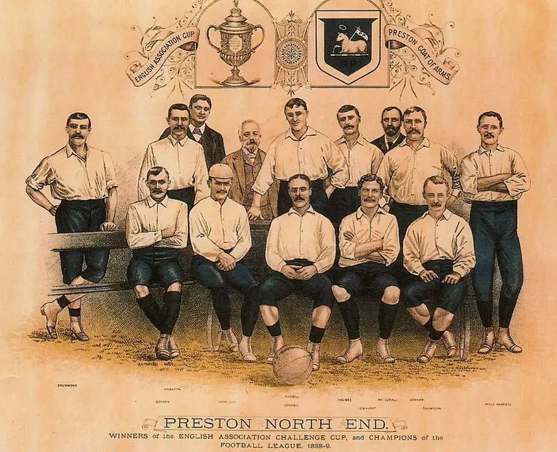 Preston North End hired a lot of professional Scottish footballers in their early years who lead them to great success. They are referred to as the 'Scotch Professors'.