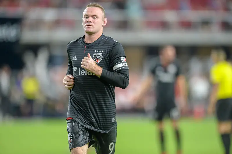 Wayne Rooney playing for DC United