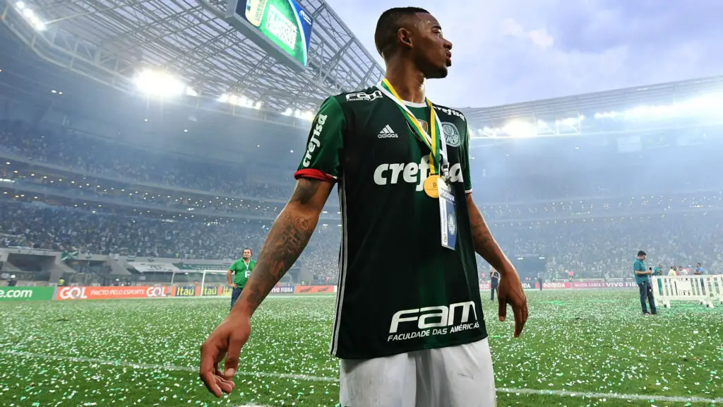 Gabriel Jesus made a fantastic impression for his first professional club, Palmeiras.