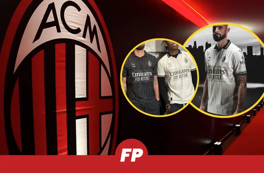 AC Milan launch STUNNING 4th kit for 23/24!