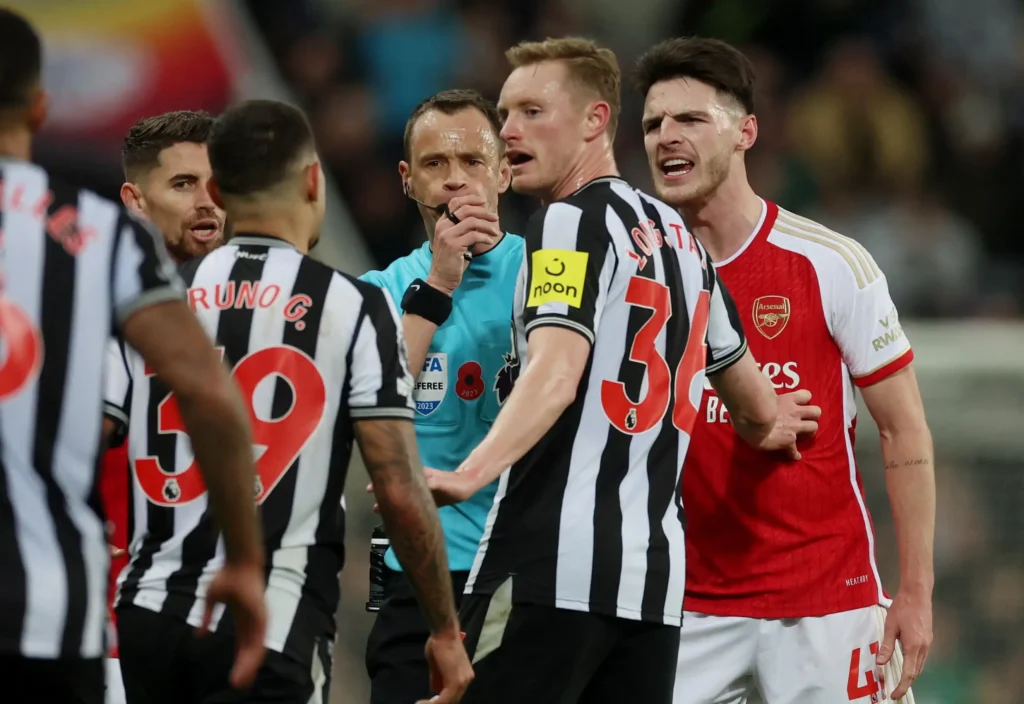 Arsenal will be missing 3 players in their clash with Newcastle United tonight in the Premier League 