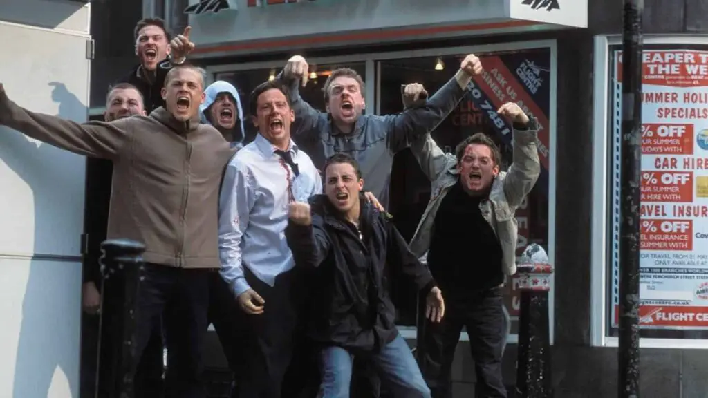 Green Street is a football film based around West Ham's famous GSE firm and the violence involved in English football.