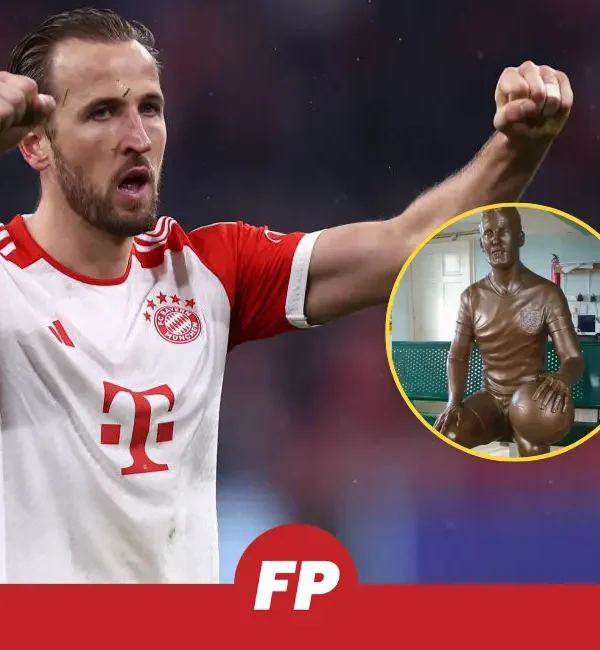 £7,000 Harry Kane statue spotted 4 years after it was made!
