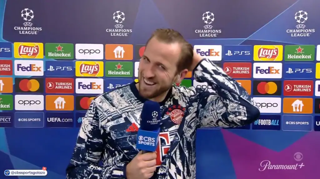 Harry Kane was asked if he had a 'dodgy box'
