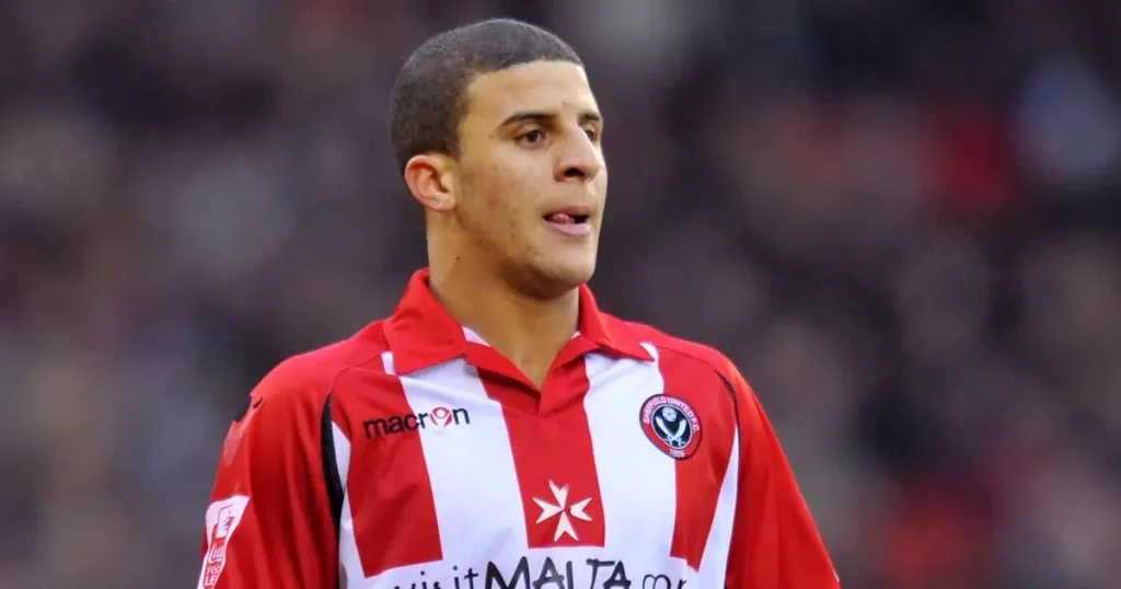 Kyle Walker grew up in Sheffield and also began his professional football career there with Sheffield United. 