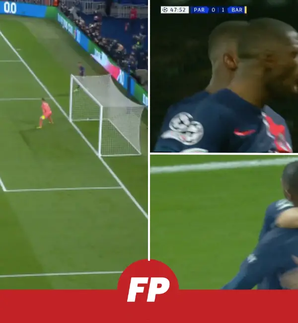 Ousmane Dembele shows no mercy as he celebrates against former club Barcelona after scoring