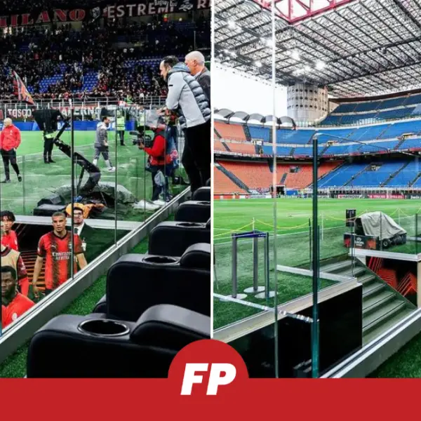 AC Milan unveil ‘NBA-style’ pitchside seats at San Siro between dugouts