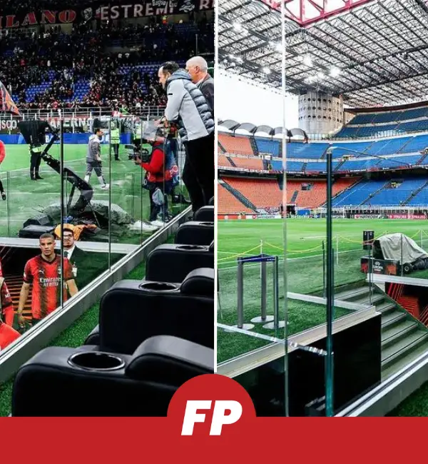 AC Milan unveil ‘NBA-style’ pitchside seats at San Siro between dugouts
