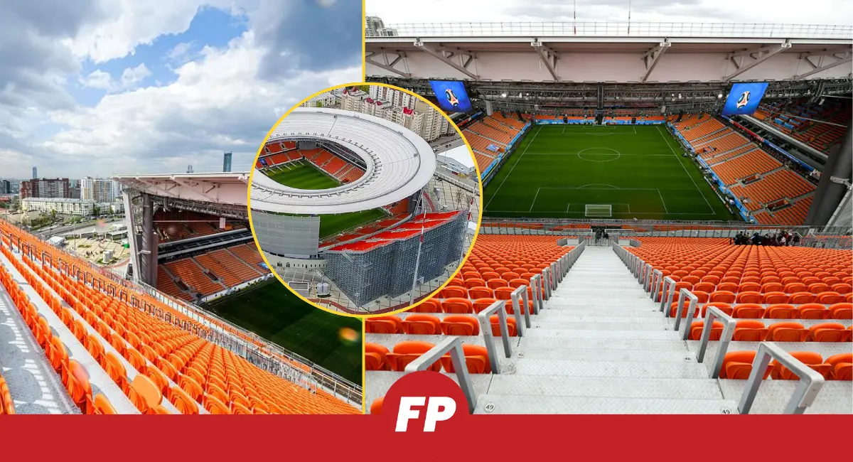 When the Ekaterinburg Arena added seats OUTSIDE the stadium!
