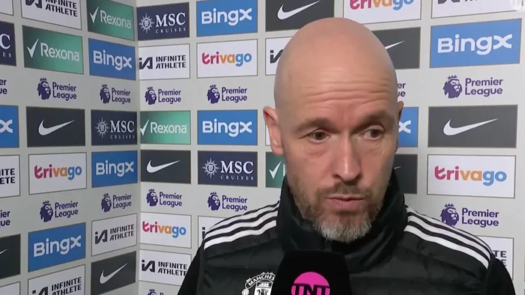 Erik ten Hag said his Man United side were unacceptable in the late stages against Chelsea and that individual errors lead to their demise.
