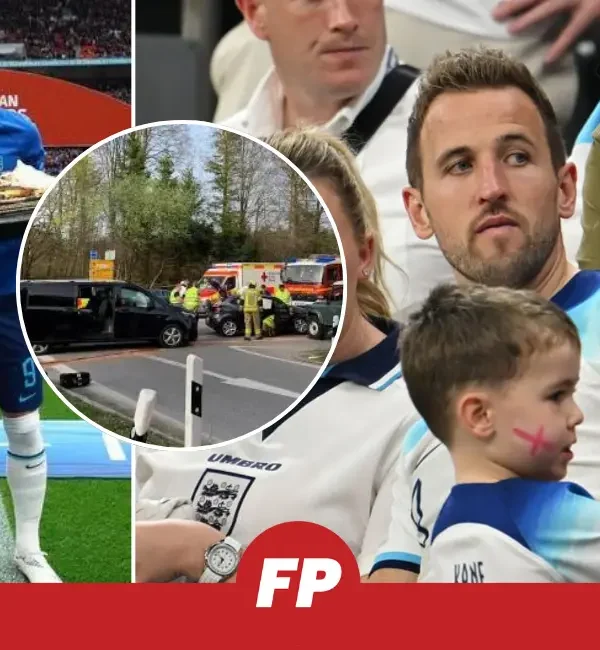 Harry Kane’s children rushed to hospital after car crash in Germany!