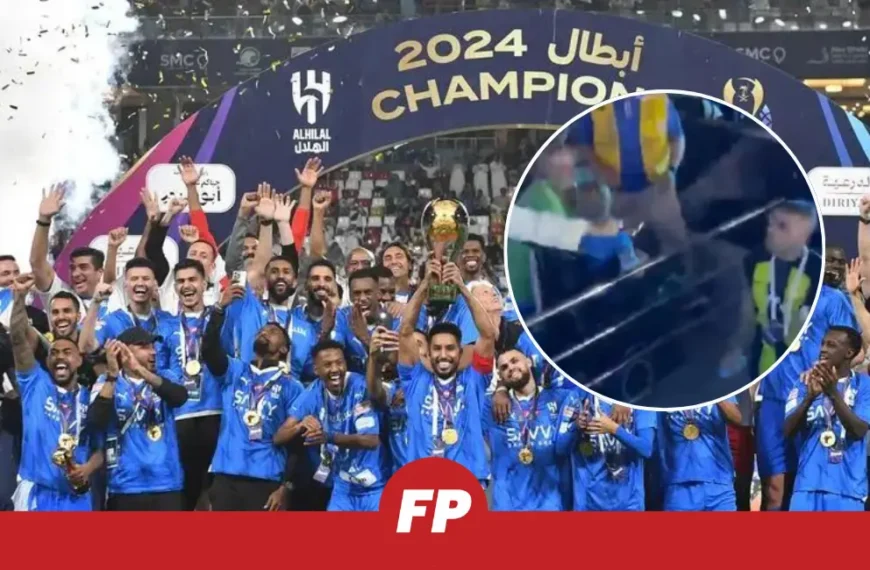 Saudi Super Cup Final turns into chaos as fan WHIPS player!