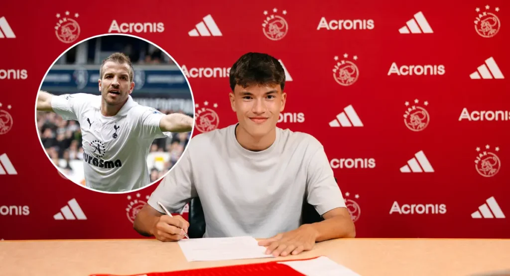Damian van der Vaart is one of our famous footballers kids who is following directly in his Father, Rafael's footsteps by joining Ajax in the Netherlands. 