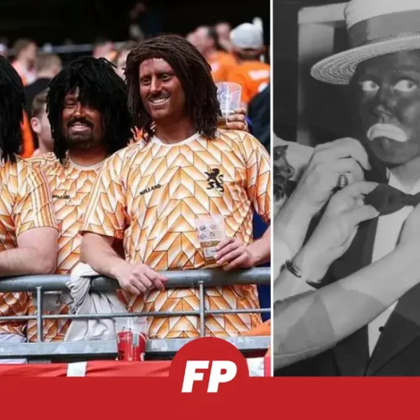 Netherlands fans accused of wearing blackface in tribute to Ruud Gullit